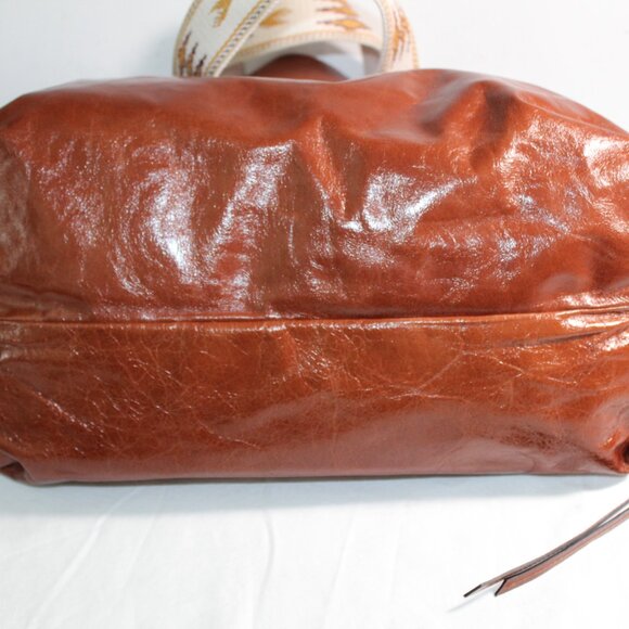 NWT Isabel Marant Wardy Leather Brown Two Way Strap Shopper Tote $995 - Picture 9 of 10